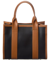 Italian Leather Top Handle Bag