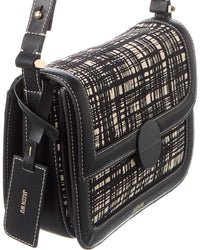 Jason Wu Orbit Canvas Shoulder Bag, Black