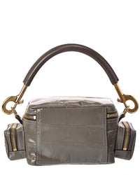 Chloé Chloé Croc-Embossed Shoulder Bag