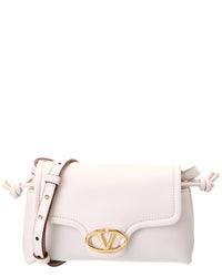 Valentino Valentino Vlogo Mini Leather Shoulder Bag
