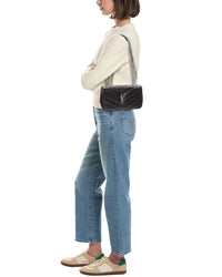 Saint Laurent Saint Laurent Loulou Small Leather Shoulder Bag