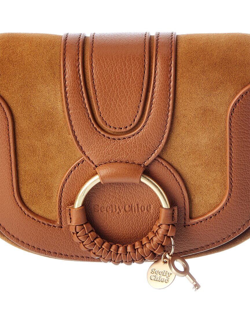 See By Chloé Hana Mini Leather & Suede Crossbody