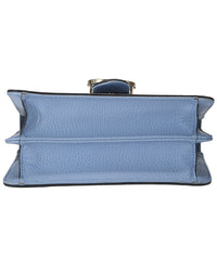 Gucci Gucci Blue Leather Interlocking Crossbody Small (Authentic Pre-Loved)