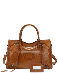 Tiffany & Fred Paris Tiffany & Fred Paris Distressed Leather Satchel