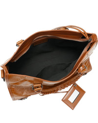 Tiffany & Fred Paris Tiffany & Fred Paris Distressed Leather Satchel