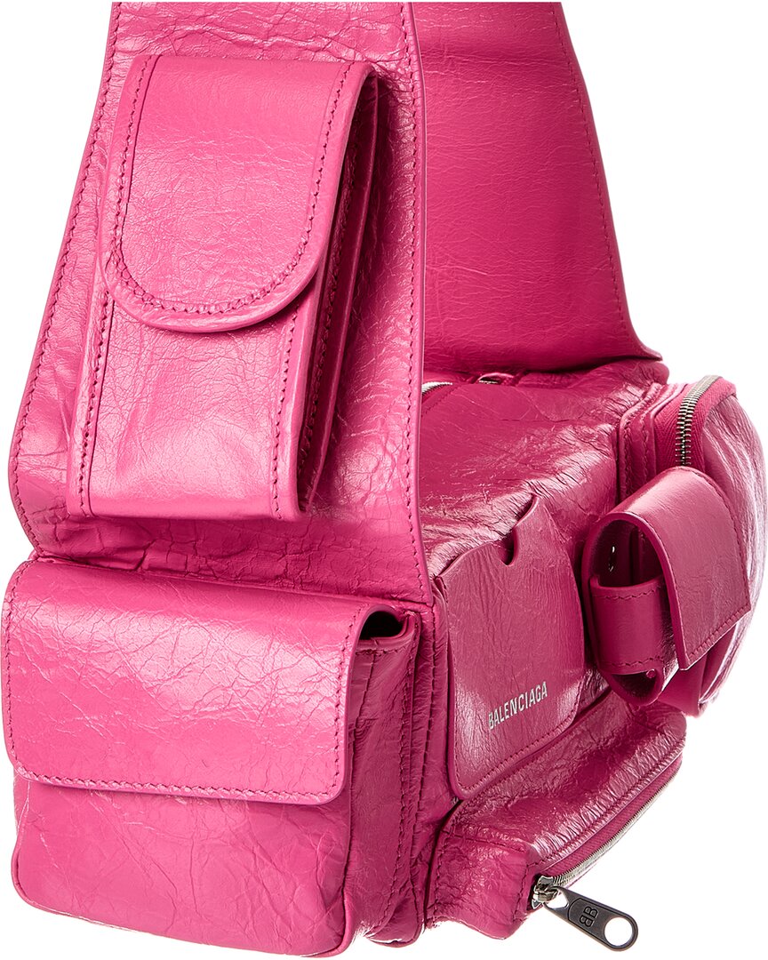 Balenciaga Balenciaga Superbusy Xs Leather Shoulder Bag