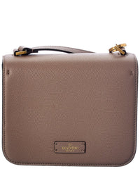Valentino Vsling Small Grainy Leather Shoulder Bag
