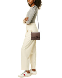 Valentino Vsling Small Grainy Leather Shoulder Bag