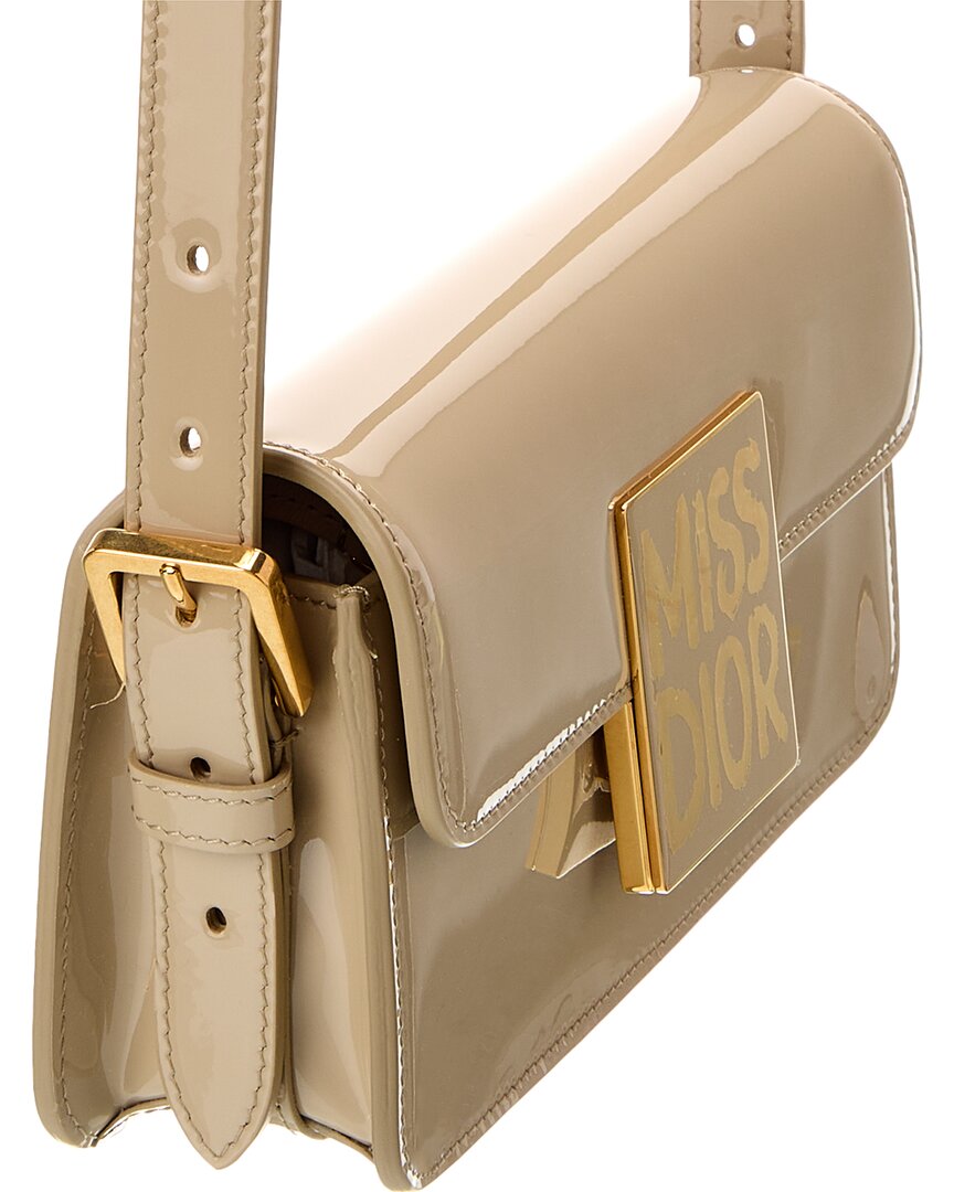 Dior Miss Dior Patent Flap Bag