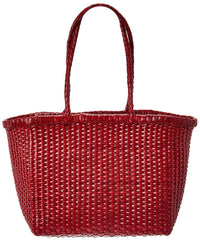 Dragon Diffusion B Weave Small Leather Shoulder Bag