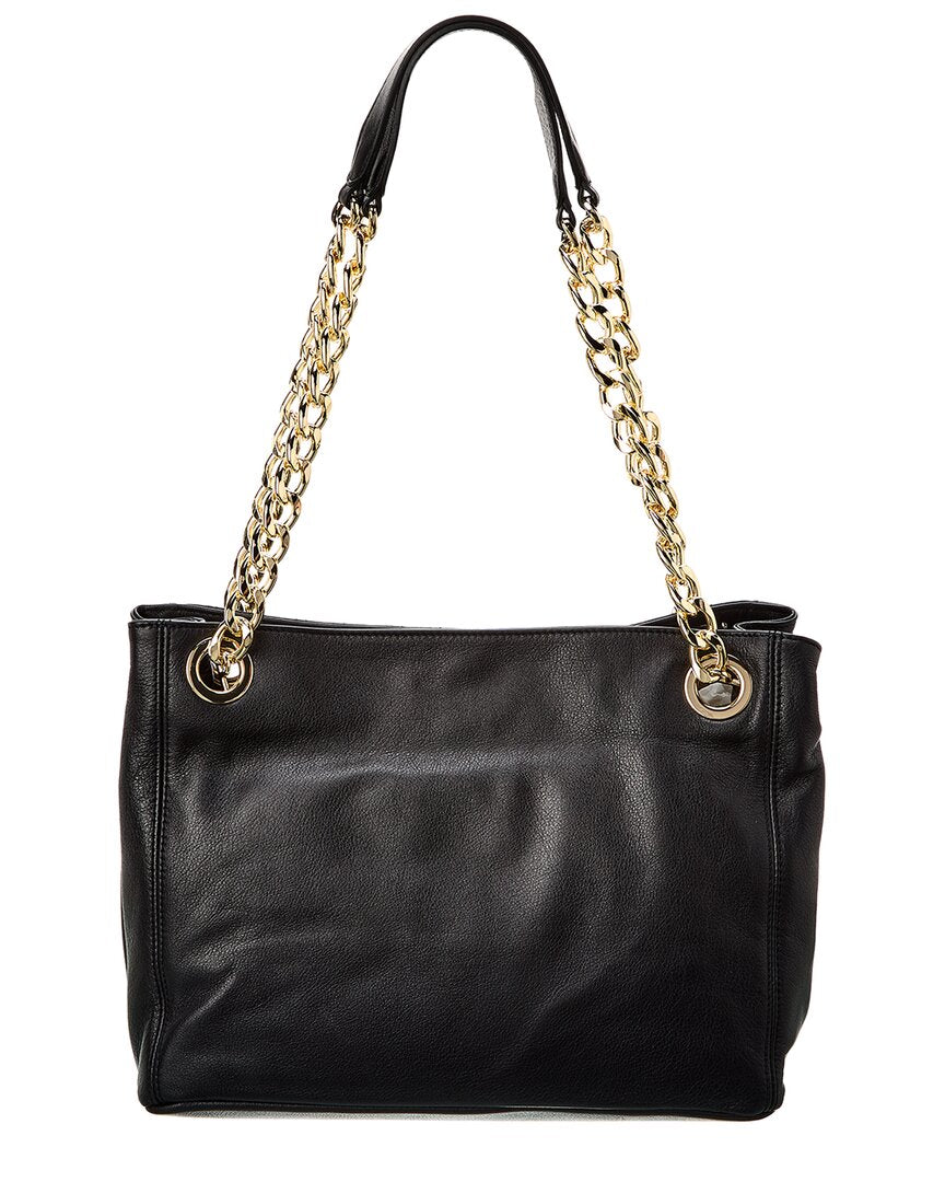 Valentino By Mario Valentino Luisa Diamond Leather Shoulder Bag