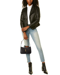 Saint Laurent Saint Laurent Le 5 À 7 Smooth Leather Hobo Bag