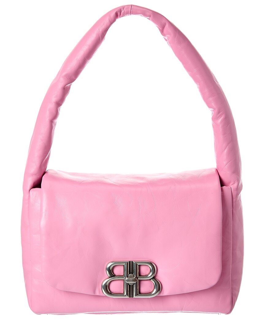 Balenciaga Balenciaga Monaco Padded Leather Shoulder Bag