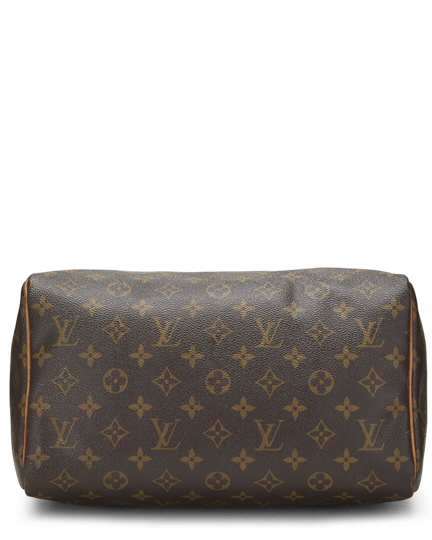 Louis Vuitton Louis Vuitton Brown Monogram Coated Canvas Speedy 30 (Authentic Pre-Loved)