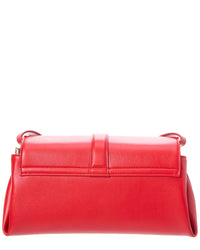 Ferragamo Front Flap Small Leather Shoulder Bag