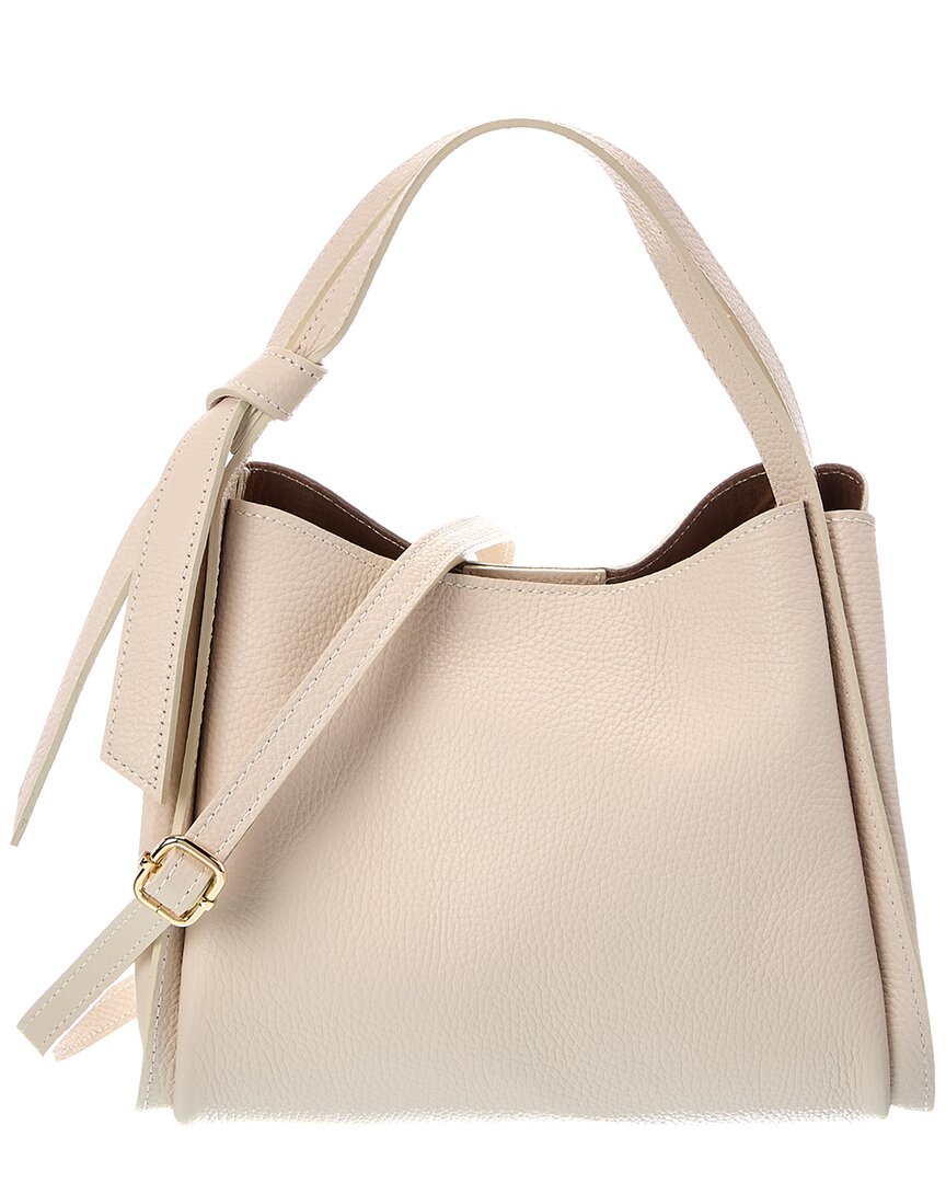 Italian Leather Italian Leather Athena Leather Top Handle Bag