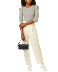FENDI Fendi Simply Fendi Mini Leather Shoulder Bag