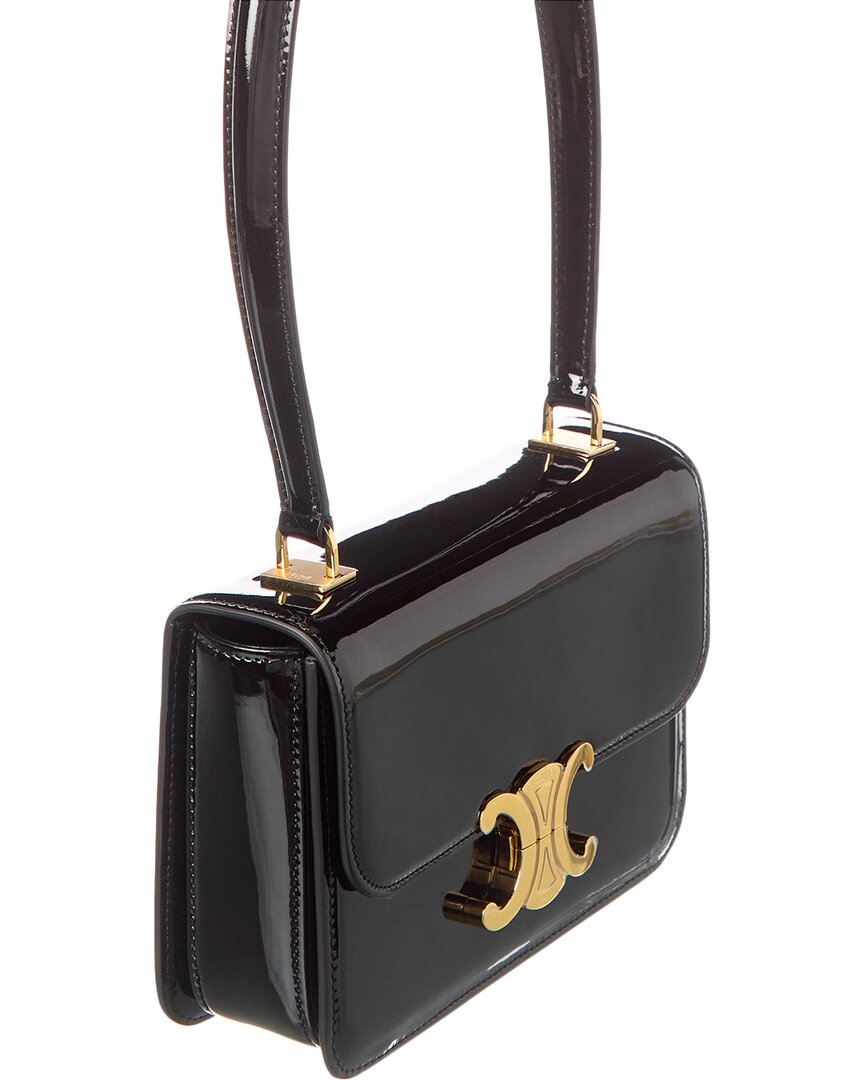 Celine Teen Garance Patent Shoulder Bag – Bluefly