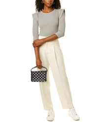 Khaite The Elene Small Leather Shoulder Bag