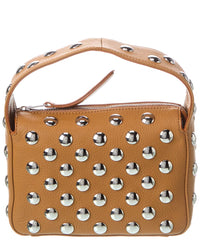 Khaite The Elene Small Leather Shoulder Bag ONE SIZE Brown Multi