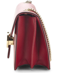 Gucci Gucci Red Leather Interlocking Crossbody Small (Authentic Pre-Loved)