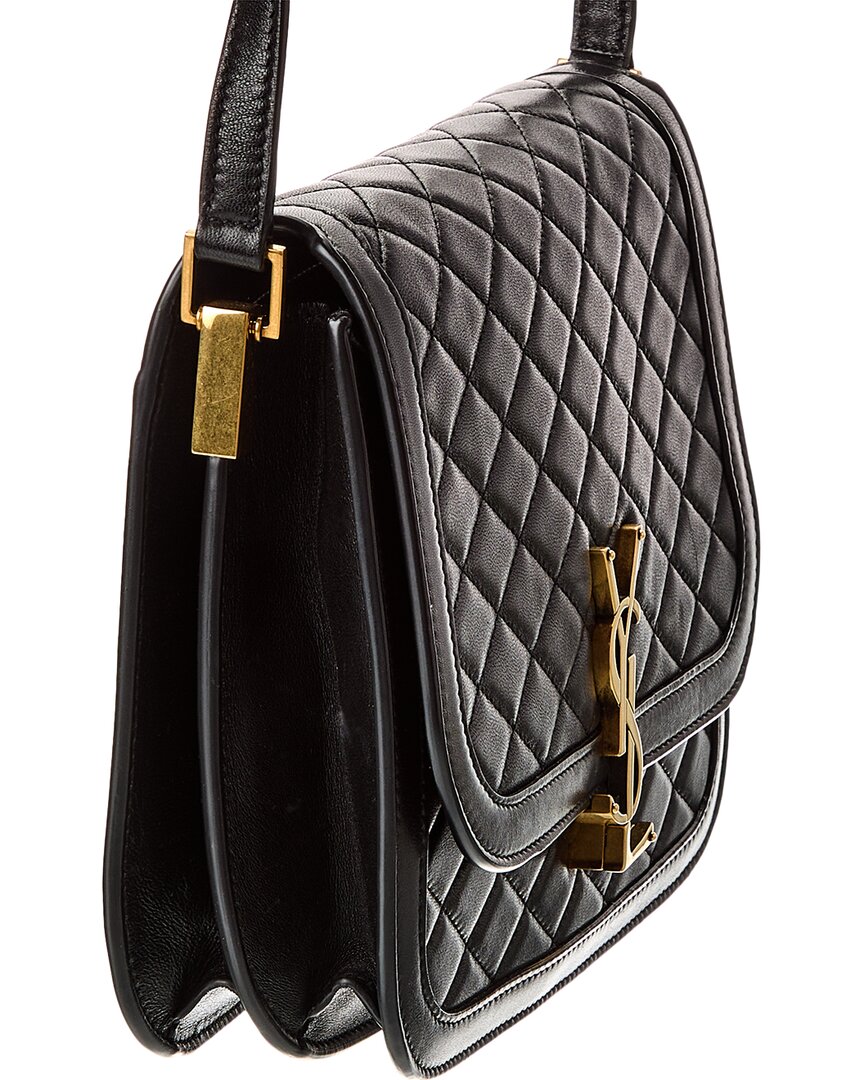 Saint Laurent Solferino Medium Quilted Leather Shoulder Bag