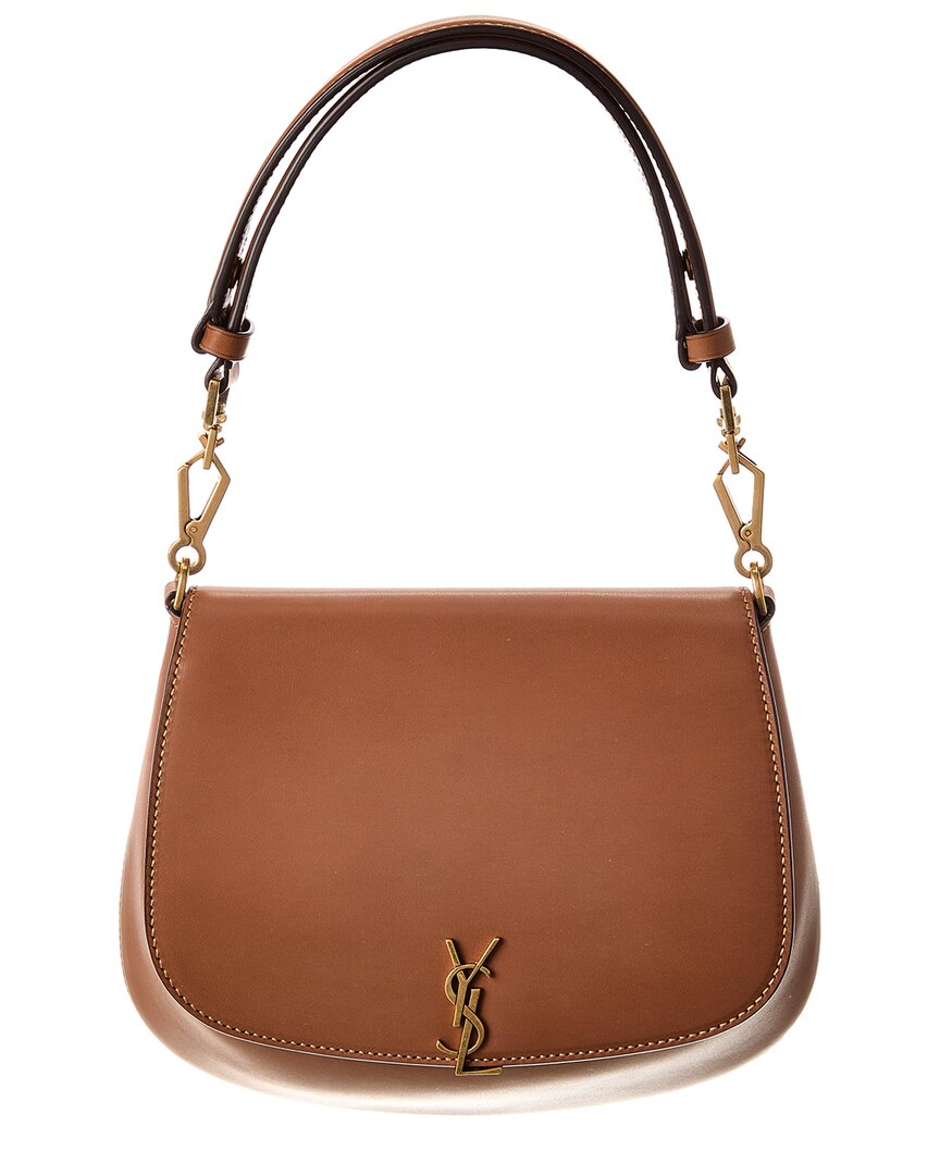 Saint Laurent Voltaire Top Handle Leather Satchel