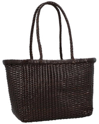 Dragon Diffusion B Weave Small Leather Shoulder Bag