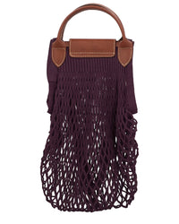 Longchamp Le Pliage Filet Large Mesh Handle Bag With Strap