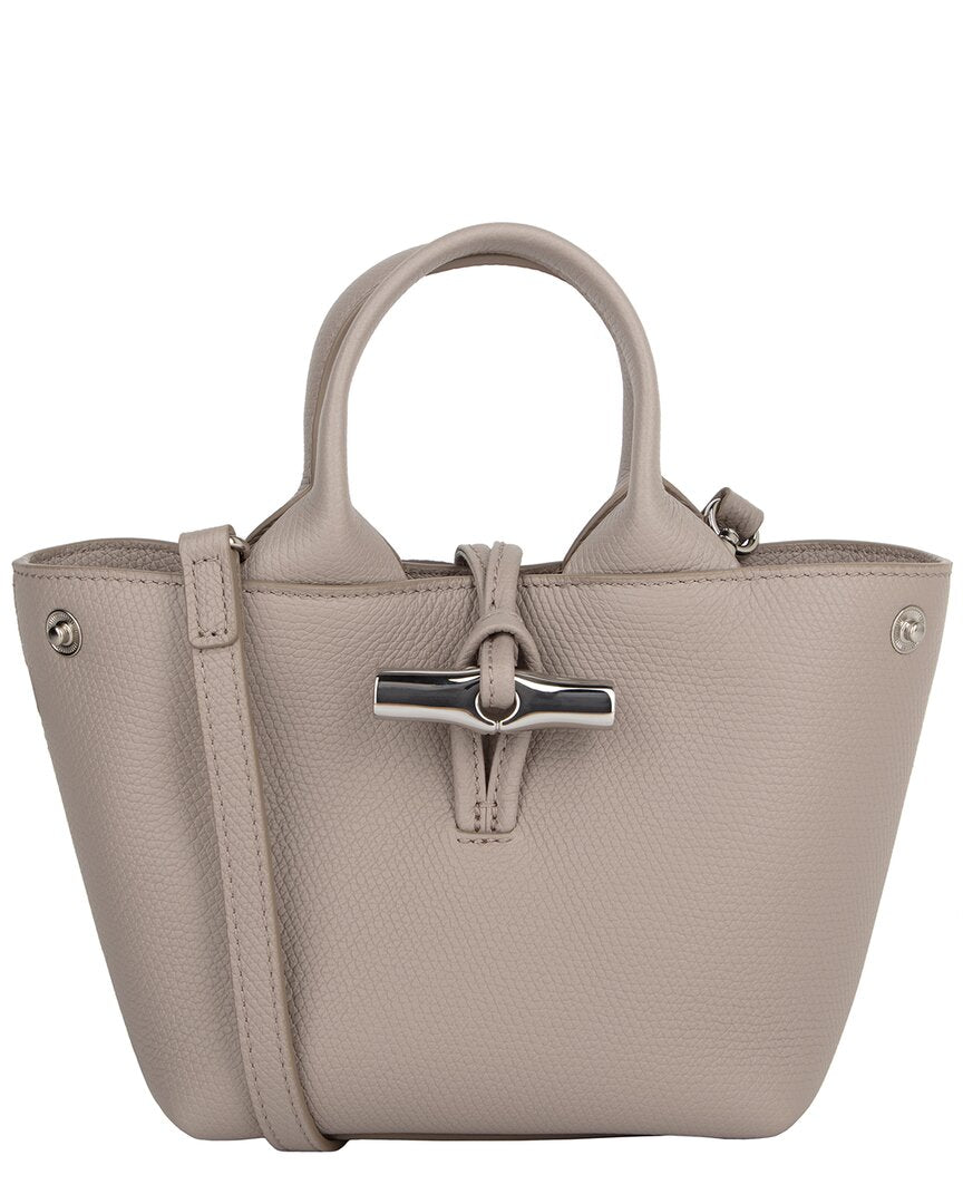 Longchamp Longchamp Le Roseau Extra Small Leather Handbag