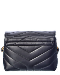 Saint Laurent Loulou Toy Matelasse Leather Shoulder Bag, Os