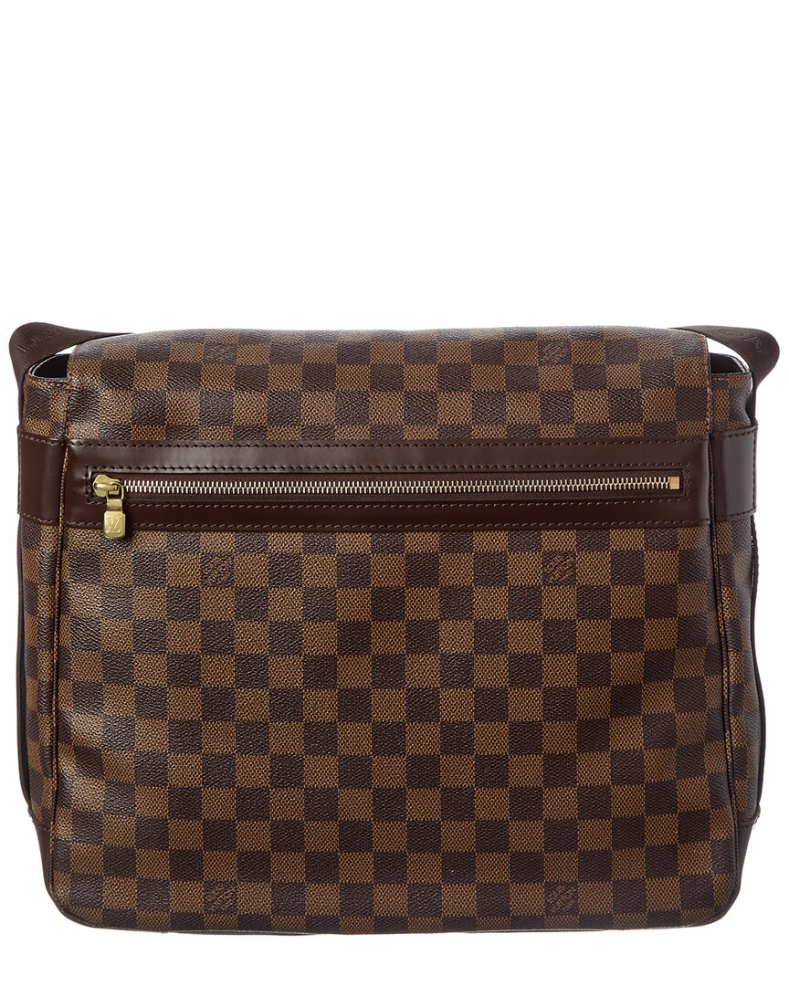 Louis Vuitton Louis Vuitton Brown Damier Ebene Coated Canvas Bastille Messenger (Authentic