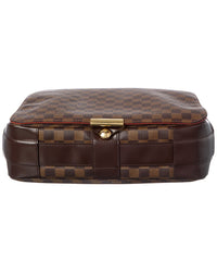 Louis Vuitton Louis Vuitton Brown Damier Ebene Coated Canvas Bastille Messenger (Authentic