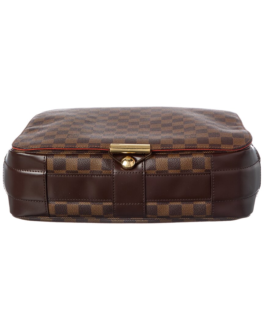 Louis Vuitton Louis Vuitton Brown Damier Ebene Coated Canvas Bastille Messenger (Authentic