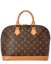 Louis Vuitton Louis Vuitton Brown Monogram Coated Canvas Alma (Authentic Pre-Loved)