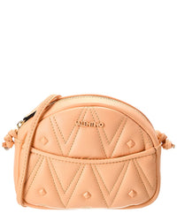 Valentino by Mario Valentino Valentino By Mario Valentino Moony Diamond Leather Crossbody