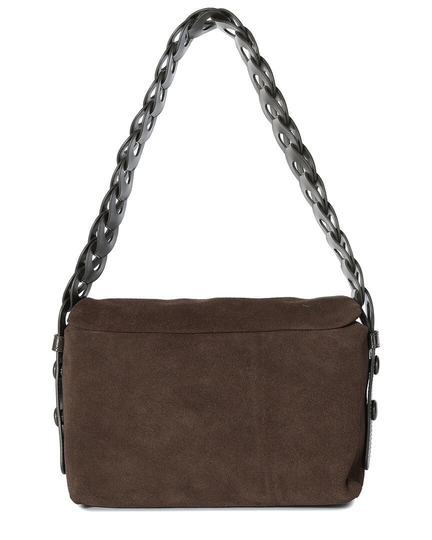 Tiffany & Fred Paris Hand-Woven Leather Crossbody
