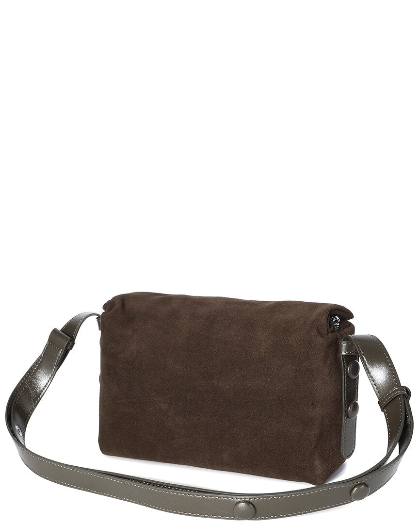 Tiffany & Fred Paris Hand-Woven Leather Crossbody