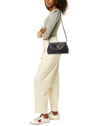 Toteme T-Lock Leather Shoulder Bag