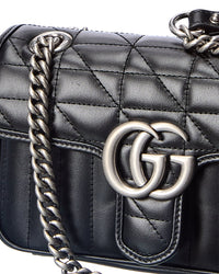 Gucci Gg Marmont Mini Matelasse Leather Shoulder Bag