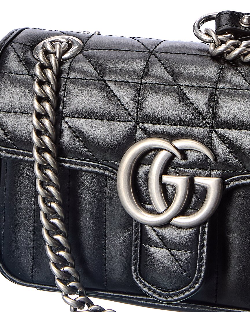 Gucci Gg Marmont Mini Matelasse Leather Shoulder Bag