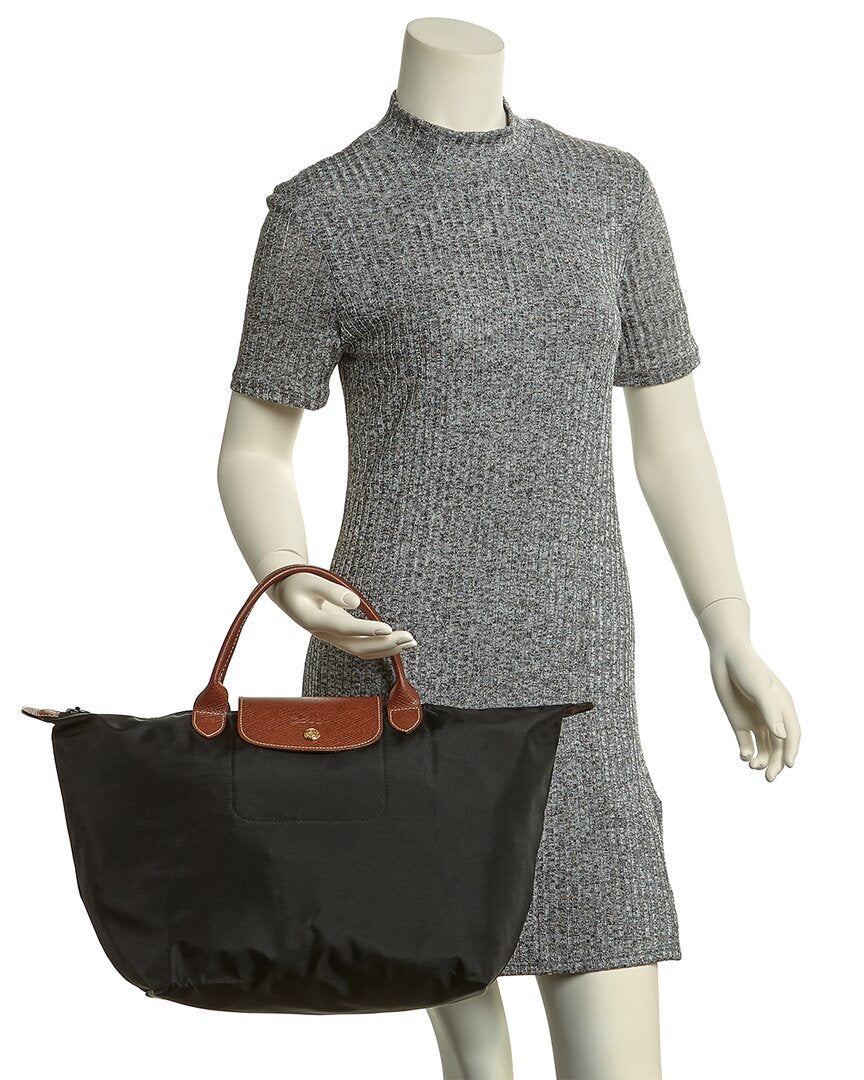 Longchamp Le Pliage Medium Nylon Top Handle Tote