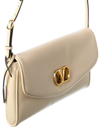 Valentino Valentino De Vain Small Denim Shoulder Bag