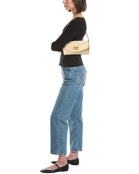 Valentino Valentino De Vain Small Denim Shoulder Bag