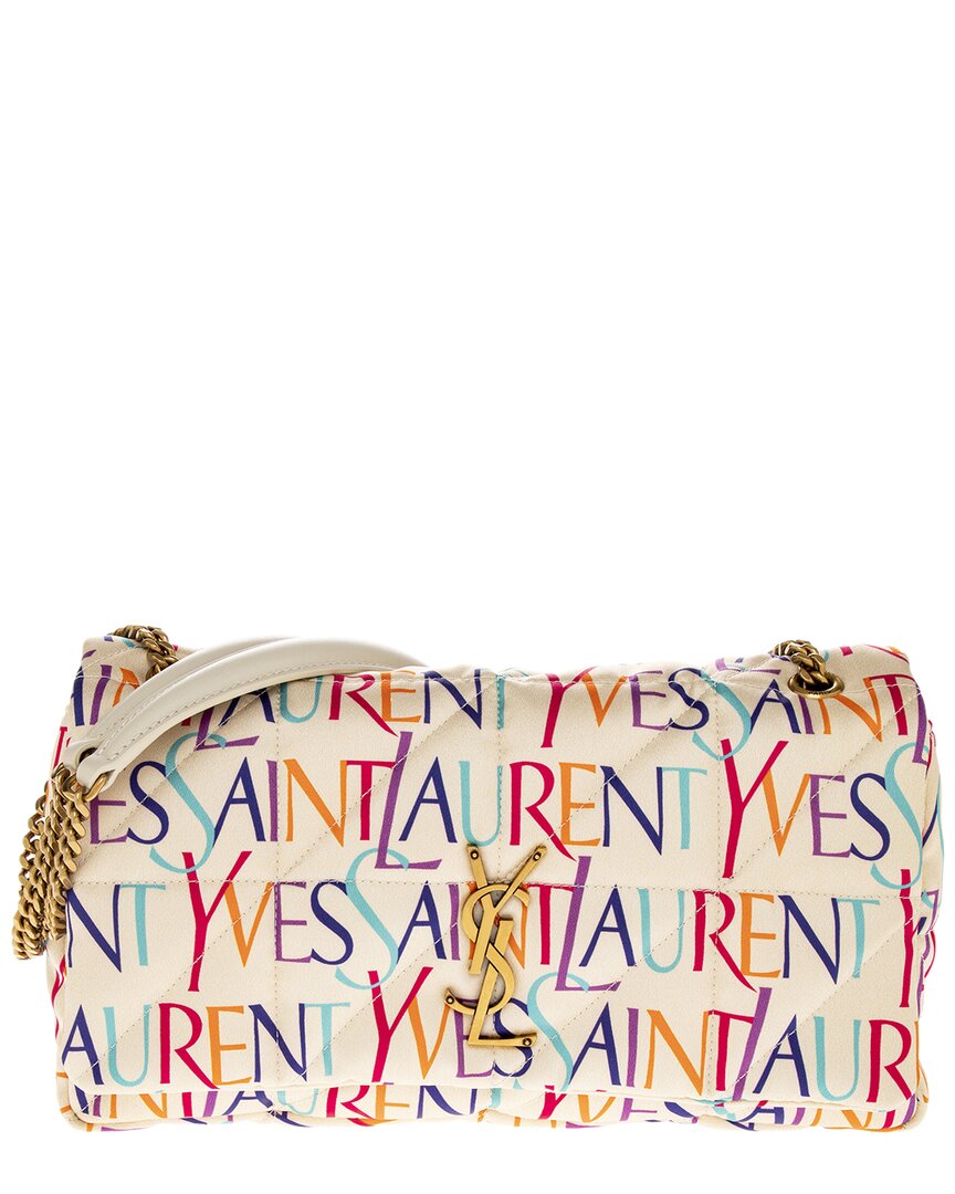 Saint Laurent Saint Laurent Jamie Medium Silk Shoulder Bag