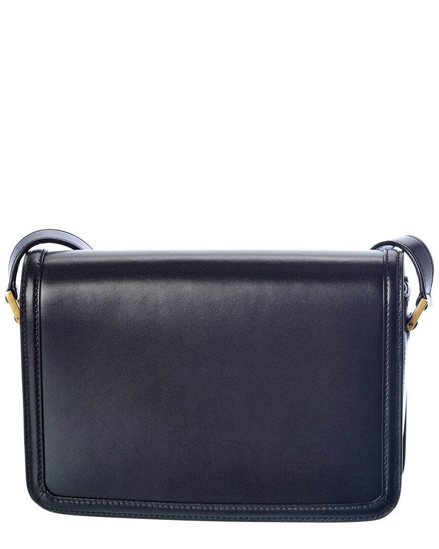 Saint Laurent Solferino Medium Leather Shoulder Bag