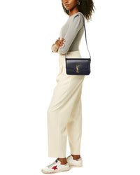 Saint Laurent Solferino Medium Leather Shoulder Bag