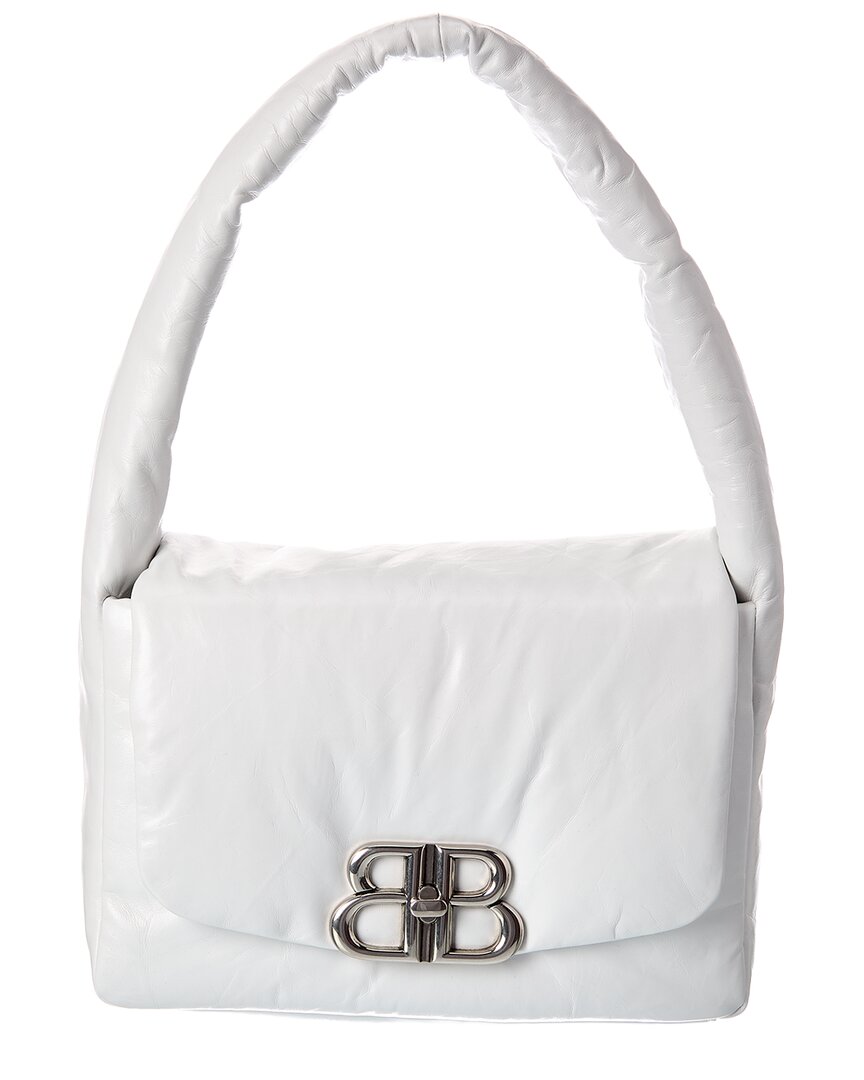 Balenciaga Balenciaga Monaco Padded Leather Shoulder Bag