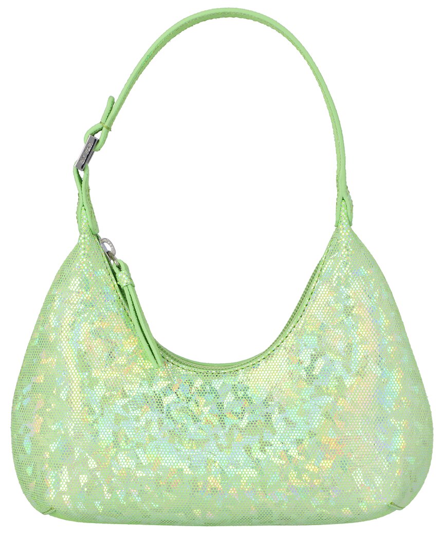 By Far Baby Amber Leather Shoulder Bag ONE SIZE Green