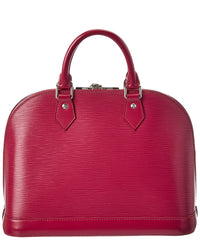 Pre-Owned Louis Vuitton Pink Epi Leather Alma Nm Pm (Authentic Pre-Loved)